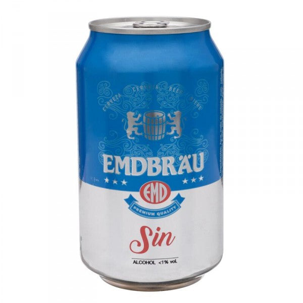 CERVEZA SIN ALCOHOL LATA 33CL EMDBRAU