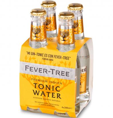 REFRESCO TONICA FEVER-TREE INDIAN 4X200ML