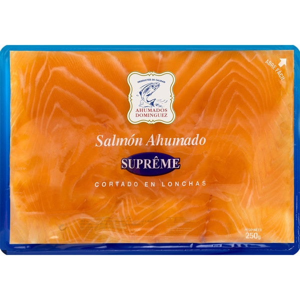 SALMON AHUMADO DOMINGUEZ 250G