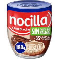 CREMA CACAO NOCILLA LECHE VASO 180G