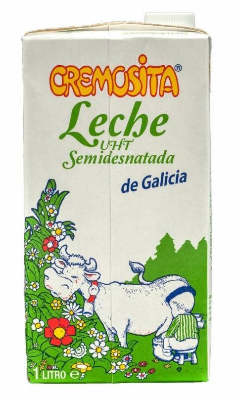 LECHE SEMIDESNATADA CREMOSITA 1L