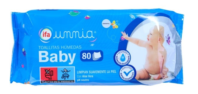 TOALLITAS UNNIA BABY 80UDS