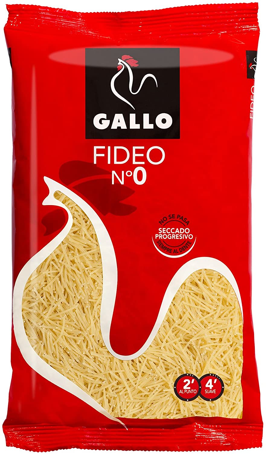 PASTA GALLO 250G FIDEO 0