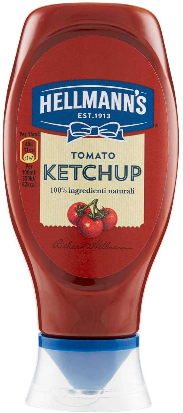 KETCHUP HELLMANNS 480ML