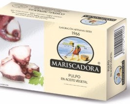 PULPO RODAJAS ACEITE VEGETAL MARISCADORA RR-120 12/16P