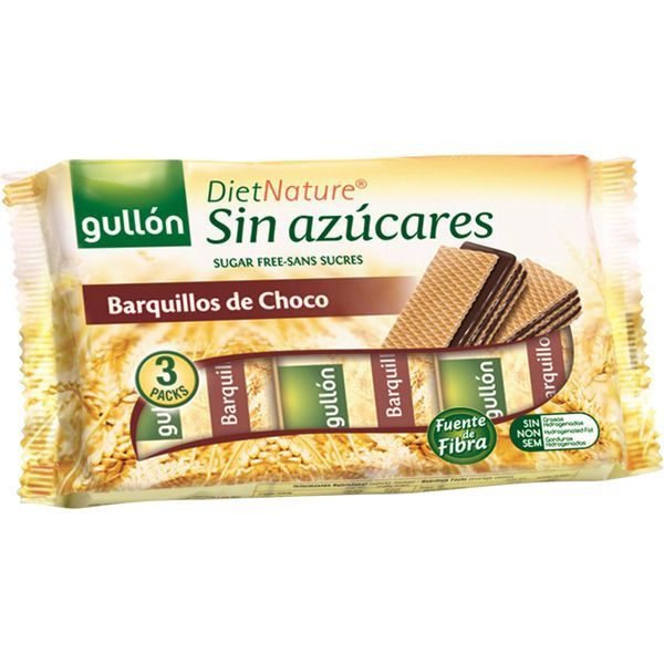 GALLETA GULLON DIET BARQ.210G.CHOCO