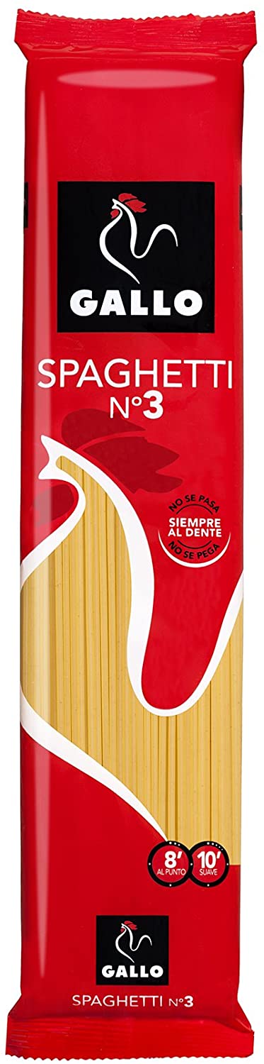 PASTA GALLO 250G SPAGHETTI 3