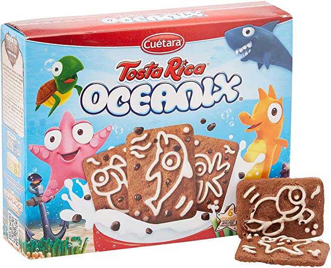 GALLETA CUETARA TOSTARICA OCEANIC 480G.