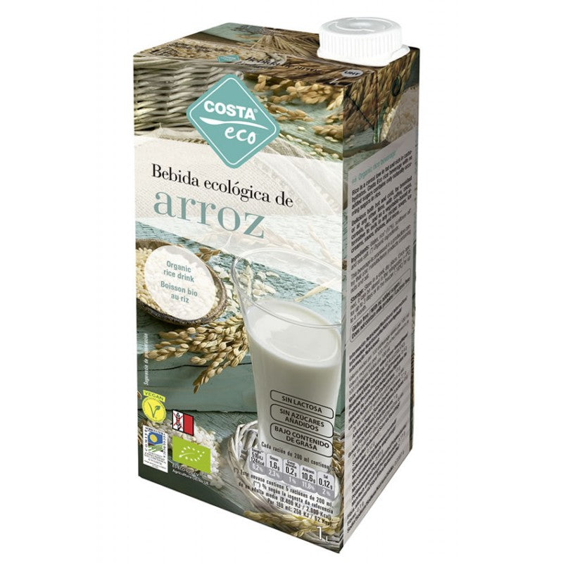 BEBIDA VEGETAL ARROZ COSTA 1L ECO