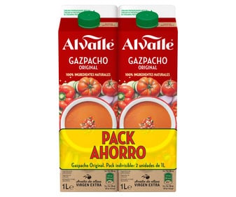 GAZPACHO ALVALLE 2X1L