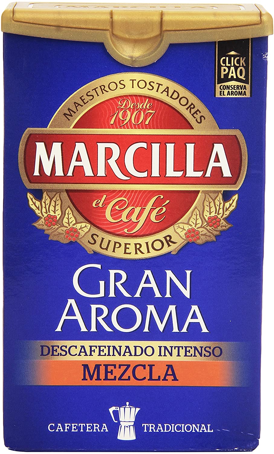 CAFE MOLIDO MARCILLA DESCAFEINADO MEZCLA 200G