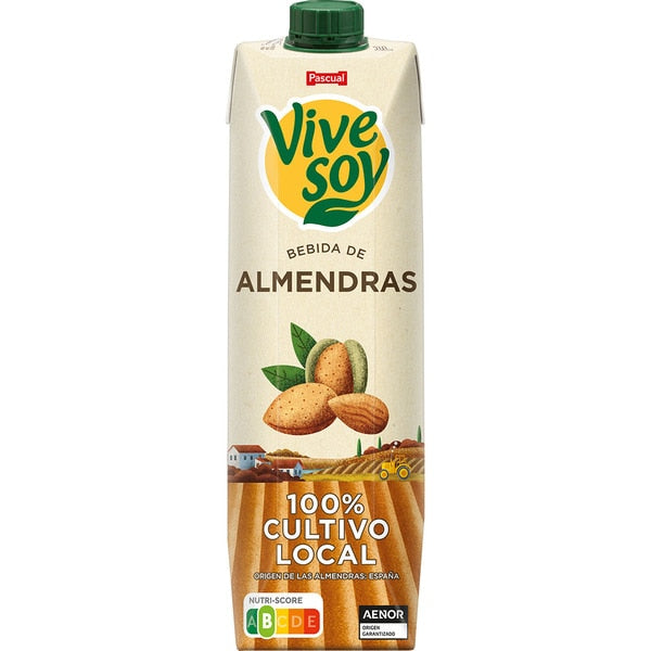 BEBIDA VEGETAL ALMENDRA VIVESOY 1L