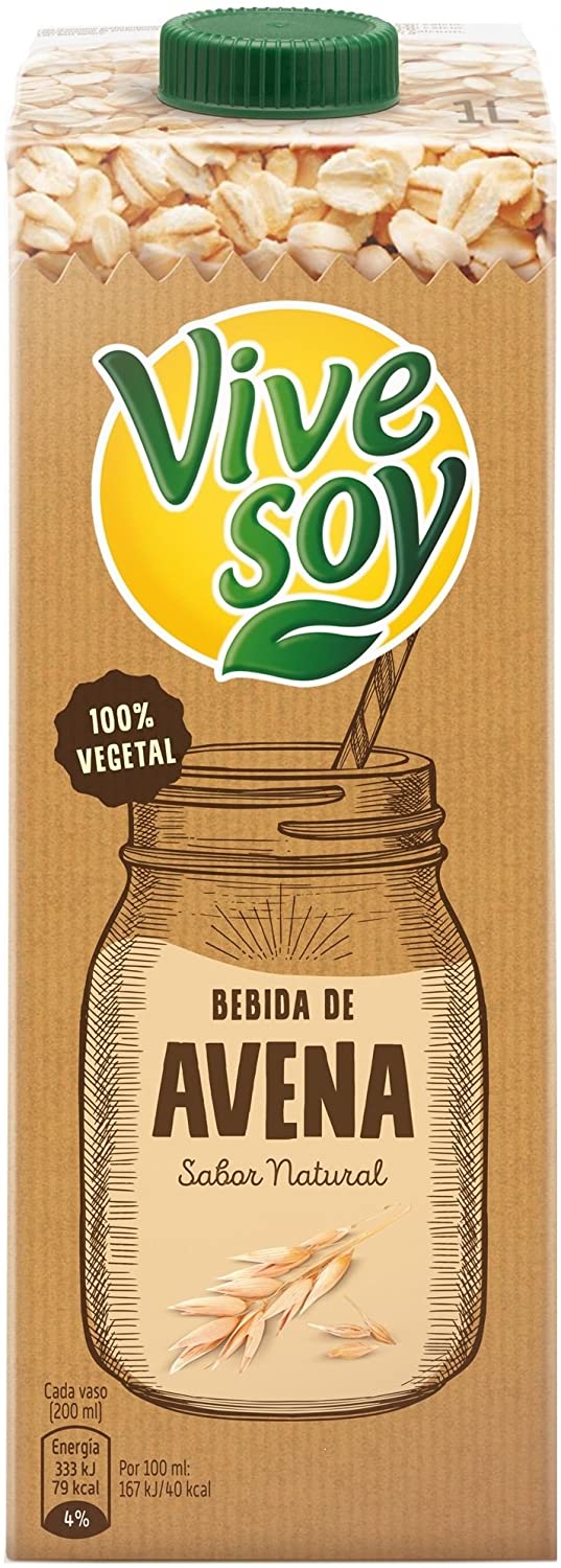 BEBIDA VEGETAL AVENA VIVESOY 1L