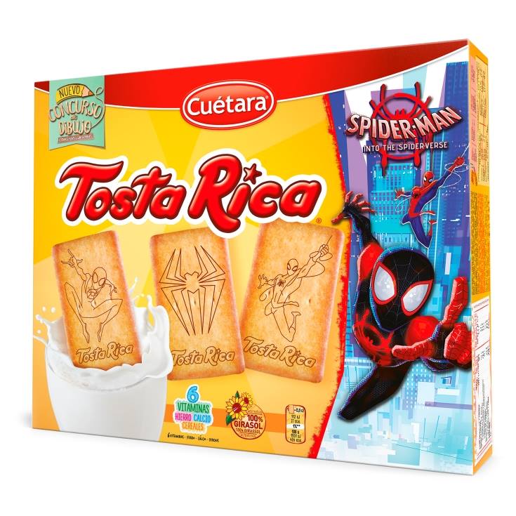 GALLETA CUETARA TOSTARICA 570G