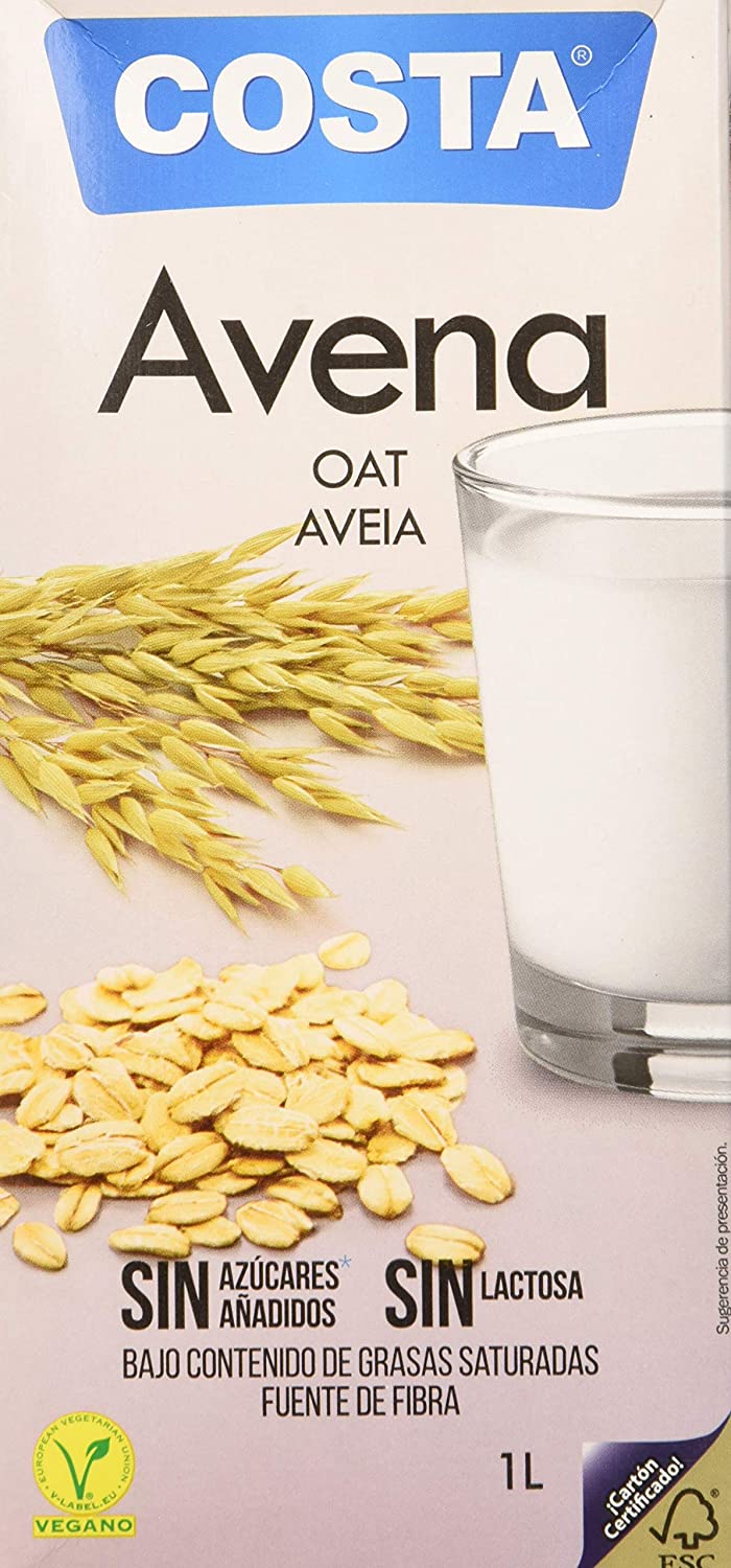 BEBIDA VEGETAL AVENA COSTA 1L