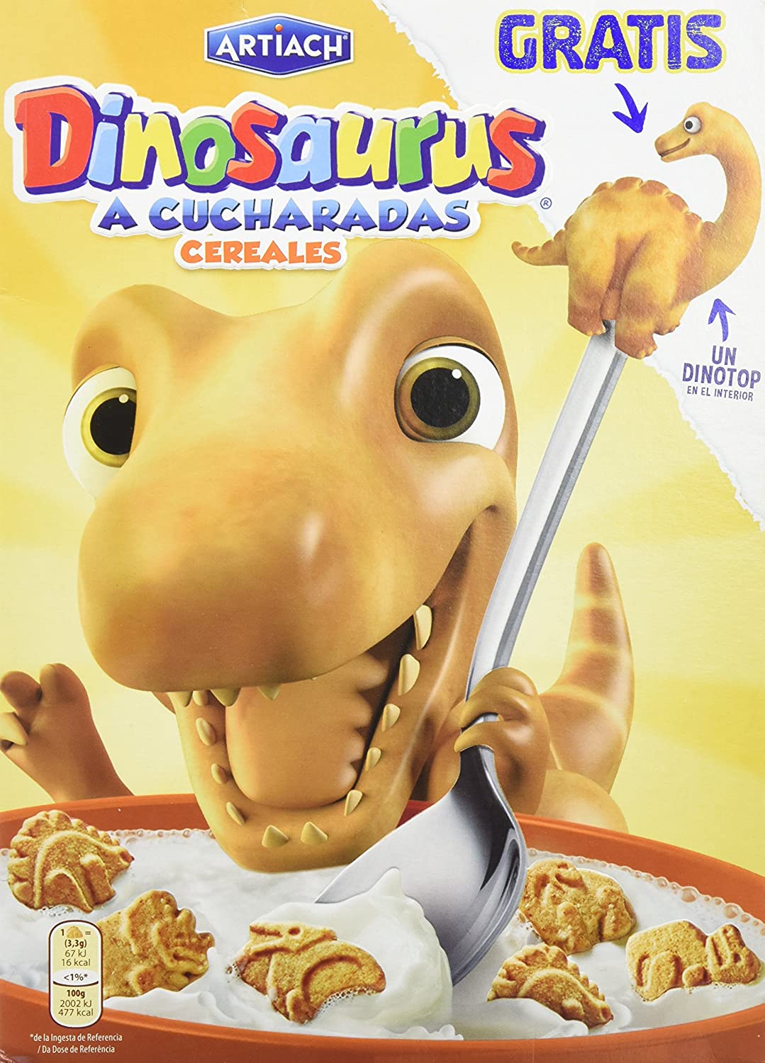 GALLETA DINOSAURUS CUCHARADAS 350G.