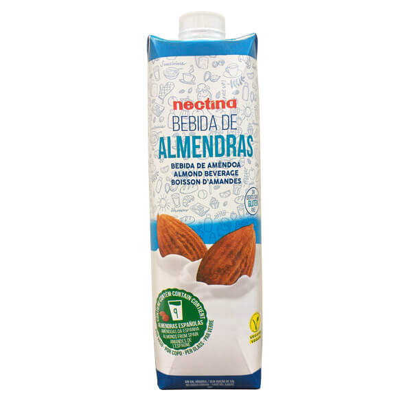 BEBIDA VEGETAL ALMENDRA NECTINA 1L