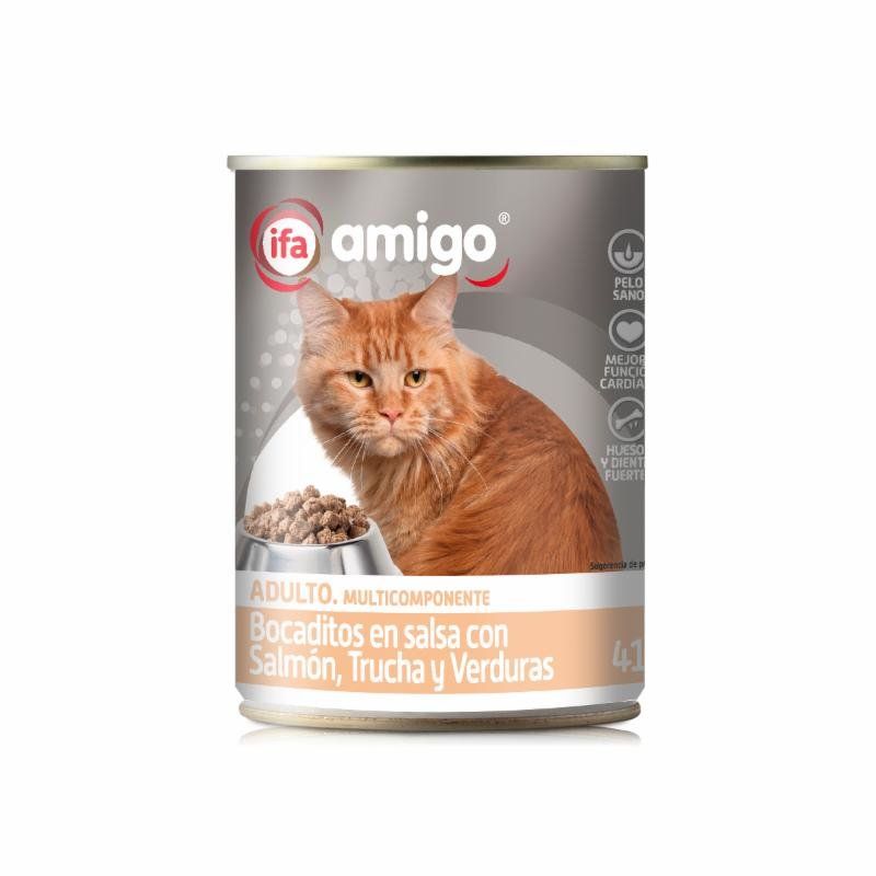 ALIMENTO GATO AMIGO SALMON LATA 415G