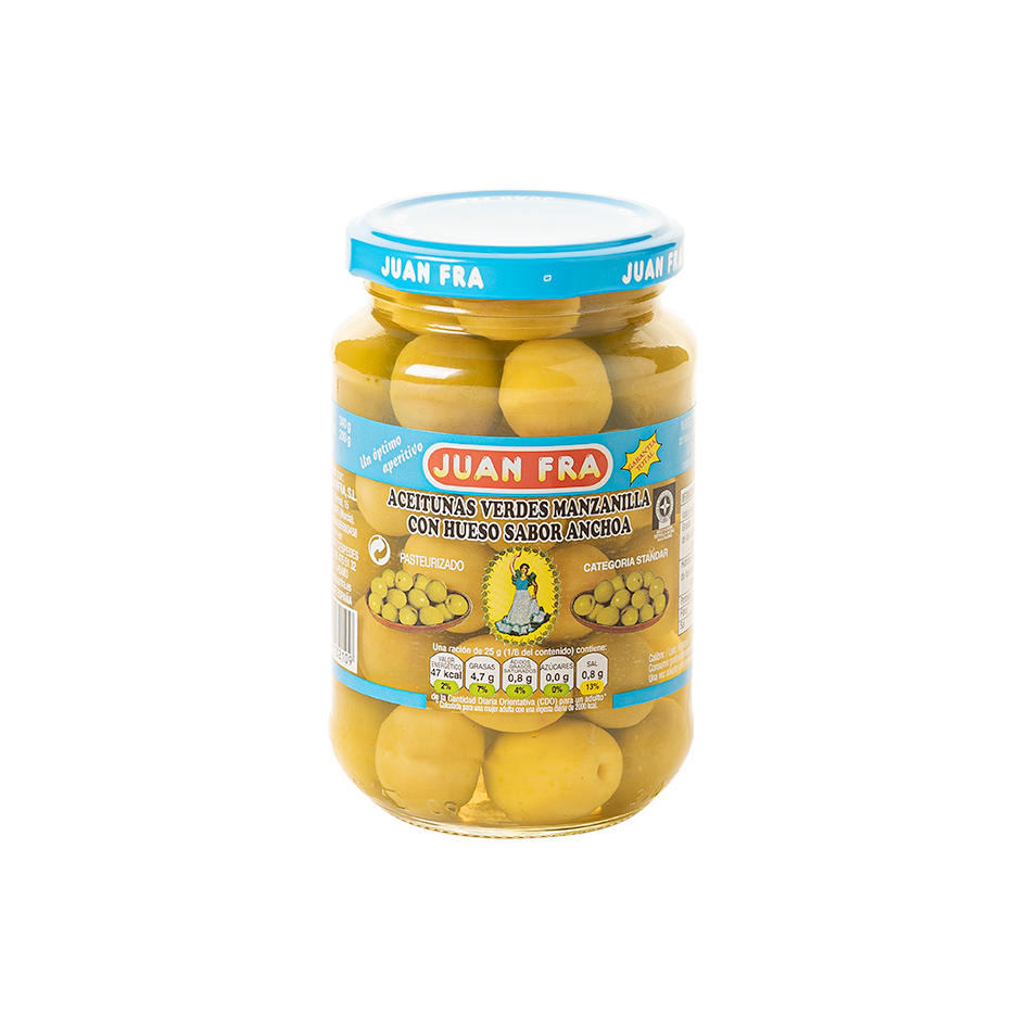 JUANFRA ACEITUNA MANZ.200G