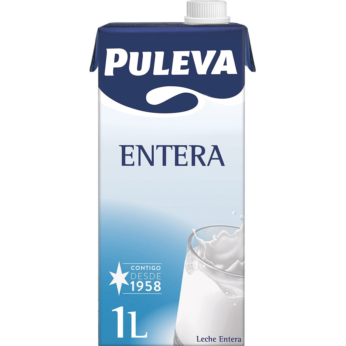 LECHE ENTERA PULEVA 1L