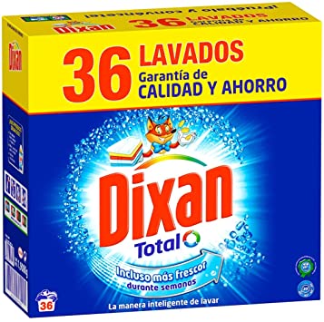 DETERGENTE POLVO DIXAN MALETA 36CC