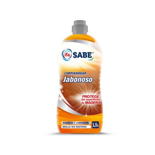 LIMPIADOR SUELO MADERA JABONOSO SABE 1.5L