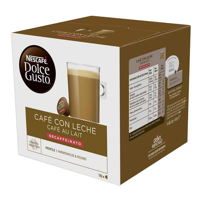 CAFE CAPSULAS DOLCE GUSTO 16U CAFE/LCH DES