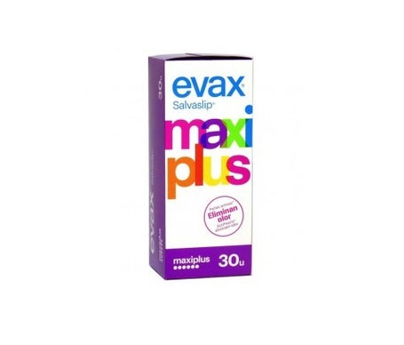 COMPRESA SALVASLIPS EVAX MAXI PLUS 30U.