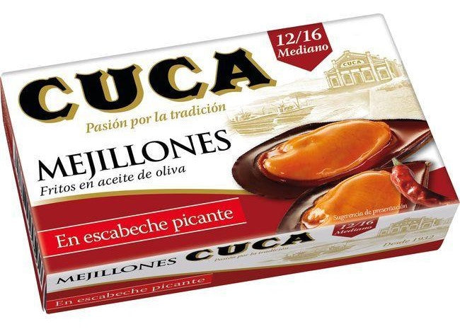 MEJILLON PICANTE CUCA 12/16P OL120