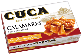 CALAMAR SALSA AMERICANA CUCA 115G