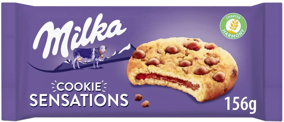 GALLETA MILKA COOKIES SENSATIONS 156G