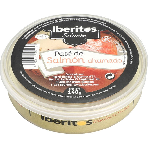 PATE IBERITOS SALMON 140G