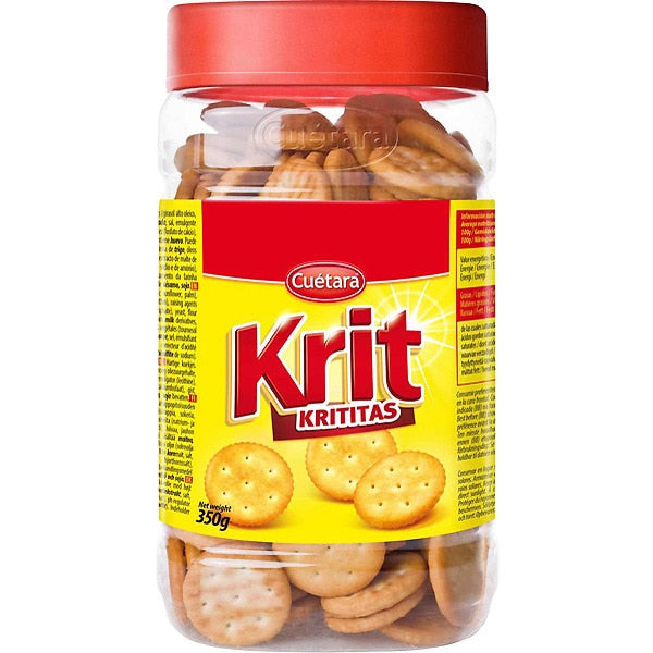 GALLETA CUETARA KRITITAS BOT.350