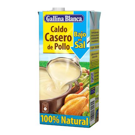 CALDO BRIK GALLINA BLANCA POLLO BAJO SAL 1L