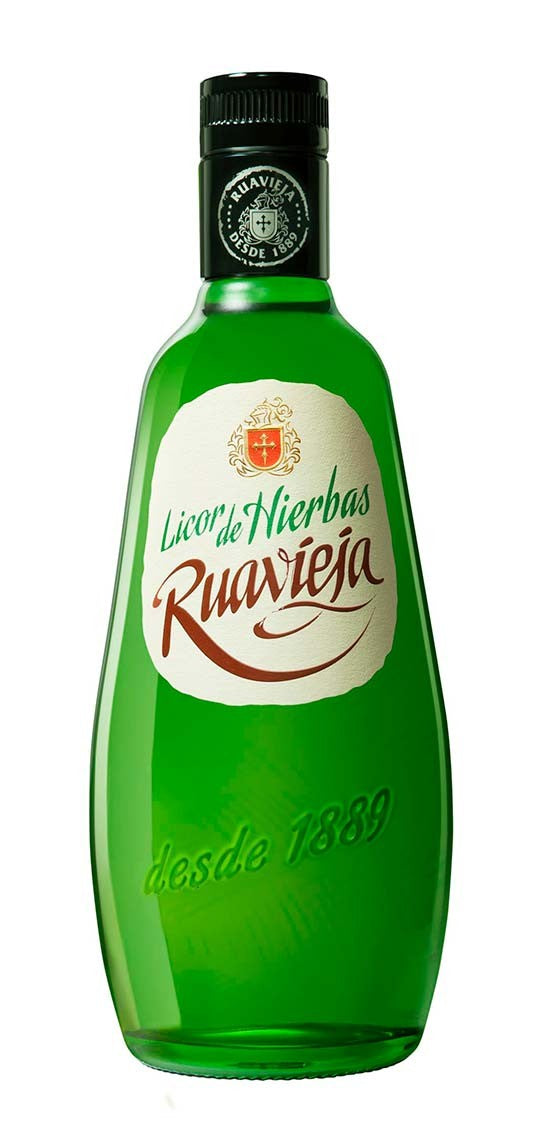 BEBIDA ALCOH. LICOR RUAVIEJA 70CL HIERBAS