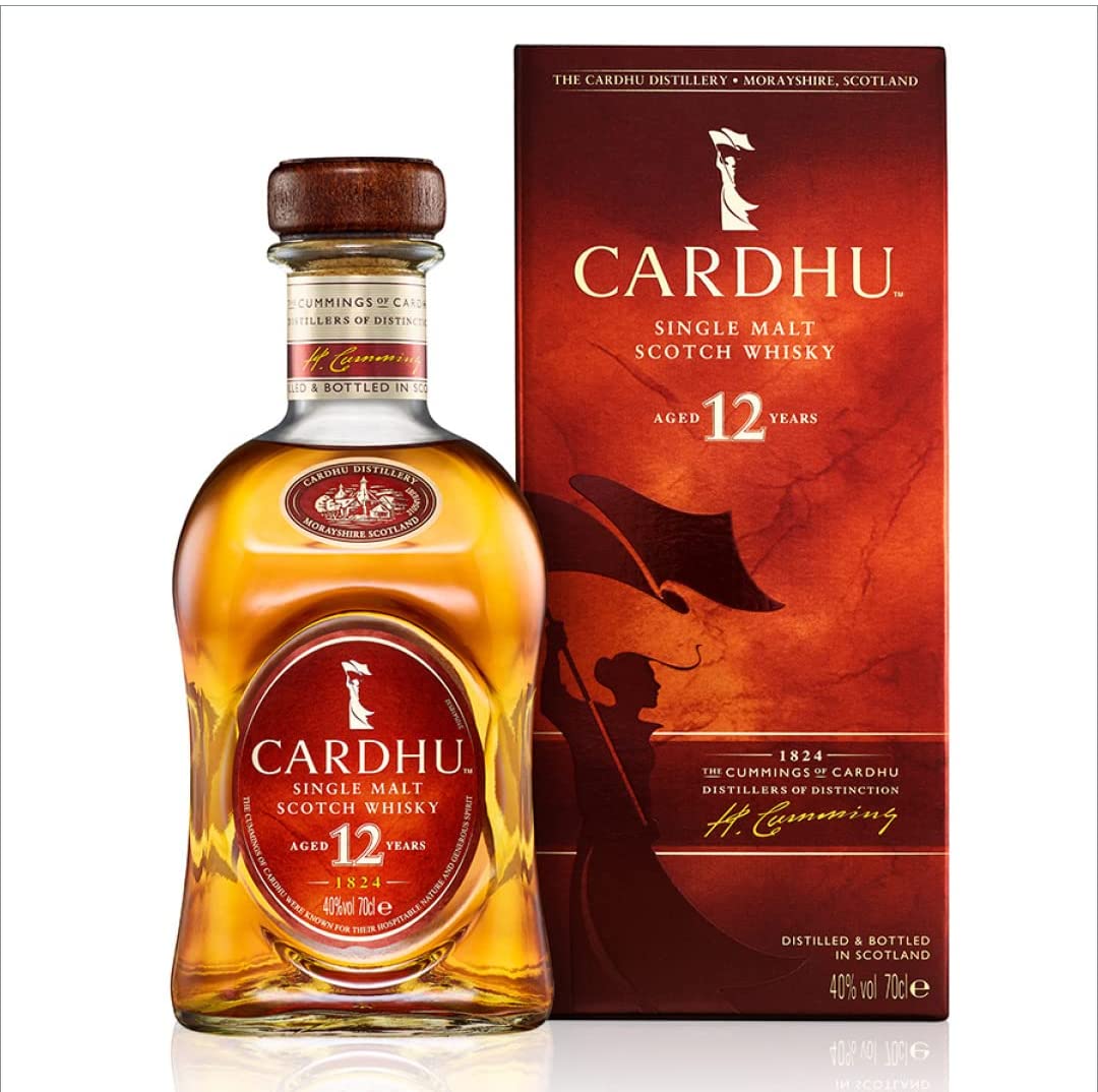 BEBIDA ALCOH. WHISKY CARDHU 12A 3/4