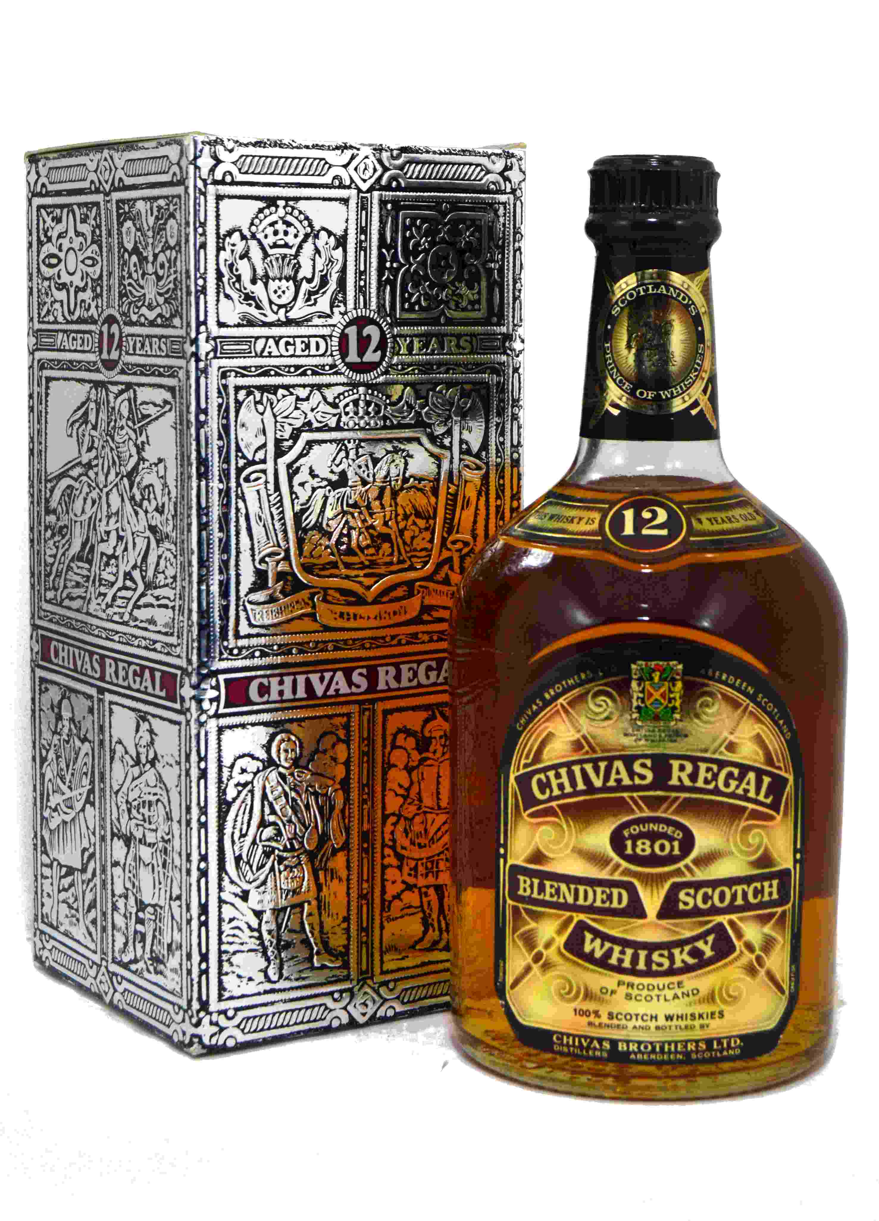 BEBIDA ALCOH. WHISKY CHIVAS 12A 75CL