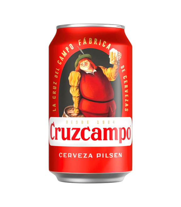 CERVEZA LATA 33CL CRUZCAMPO