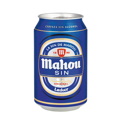 CERVEZA SIN ALCOHOL LATA 33CL MAHOU