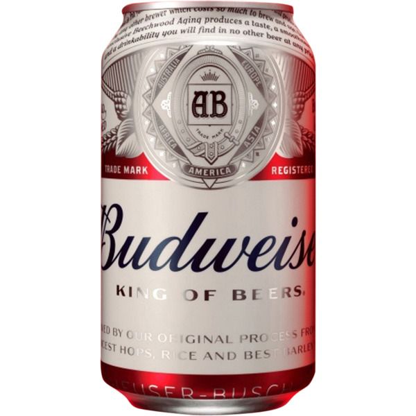 CERVEZA LATA 33CL BUDWEISER