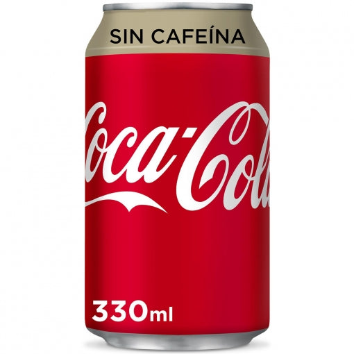 OF-REFRESCO COCA COLA LATA 33CL SIN CAFEINA