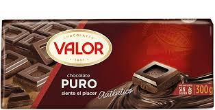 CHOCOLATE PURO VALOR 300G