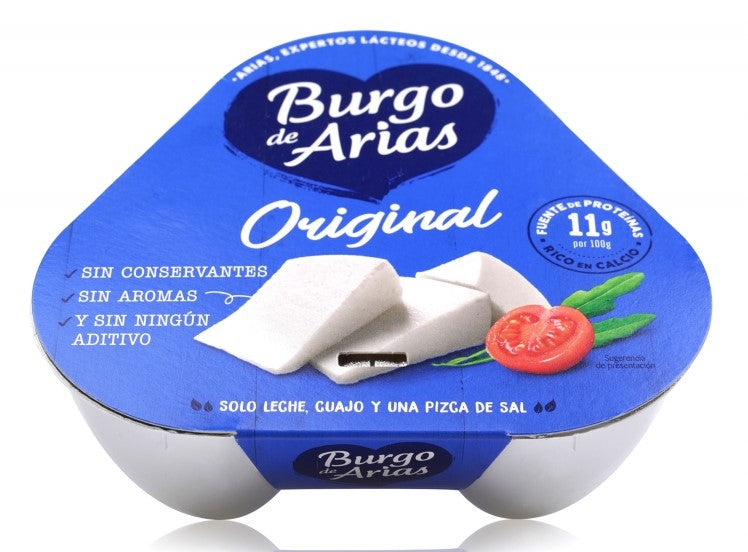 QUESO FRESCO BURGO ARIAS NATURAL 3X72G