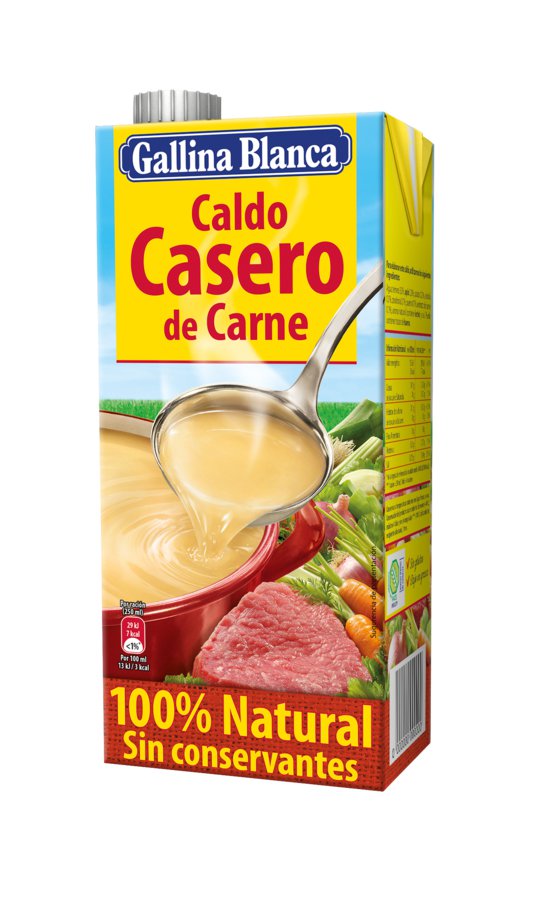 CALDO BRIK GALLINA BLANCA CARNE 1L