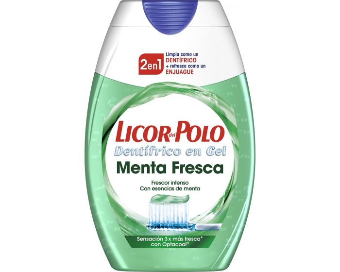 DENTIFRICO LICOR POLO 2EN1 MENTA FRESCA 75ML