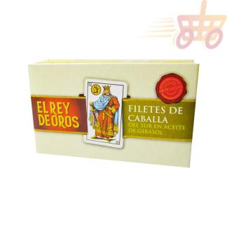 FILETE CABALLA SUR REY OROS ACEITE GIRASOL 90G