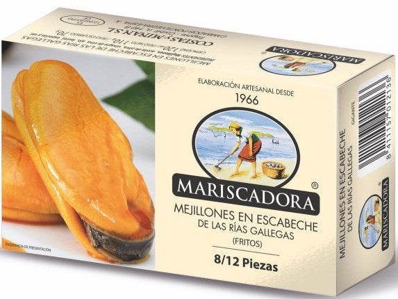 MEJILLON ESCABECHE MARISCADORA 8/12P RR120