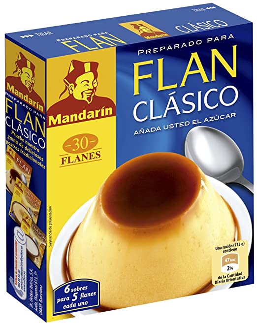 FLAN MANDARIN 6UND.