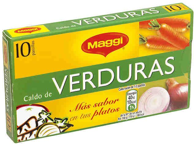 CALDO PASTILLAS MAGGI VERDURAS 10U