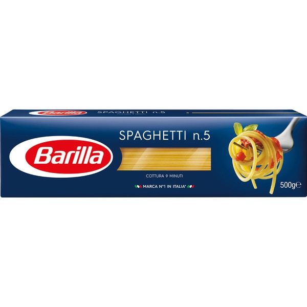 PASTA BARILLA SPAGUETTI Nº5 500G